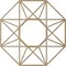 Ekena Millwork Guardian Wood Fretwork Pierced Ceiling Medallion, Birch, 36"OD x 14"ID x 1/4"T CMWP36X36X0250GDBI - alternate 4